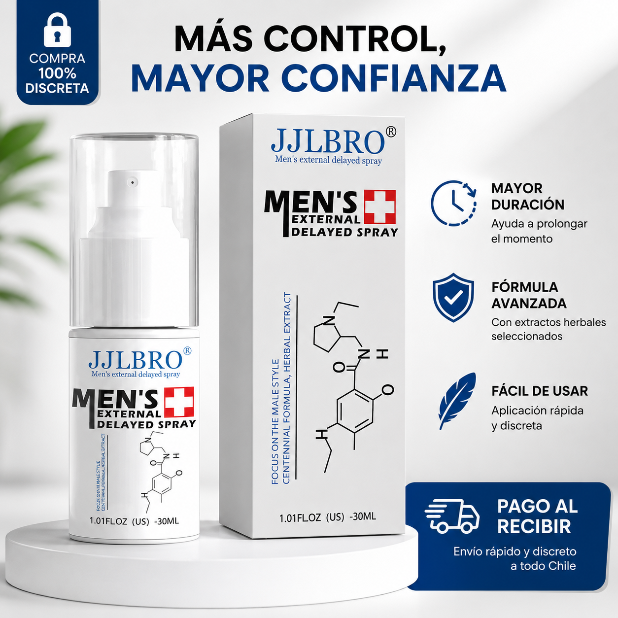 CONTROL X™ | Spray Retardante Masculino