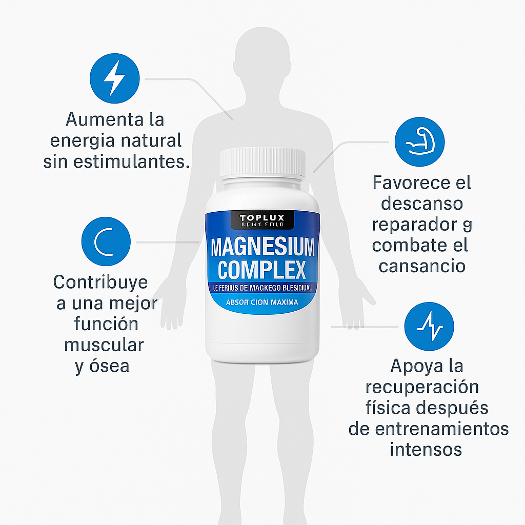 Magnesium Complex 8 — Potencia tu energía y bienestar naturalmente