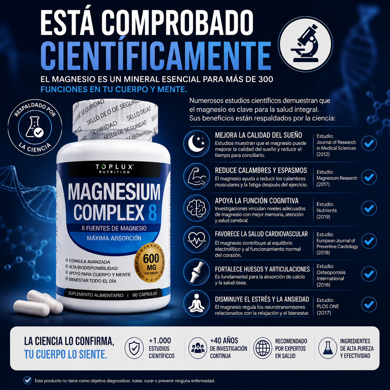 Magnesium Complex 8 — Potencia tu energía y bienestar naturalmente