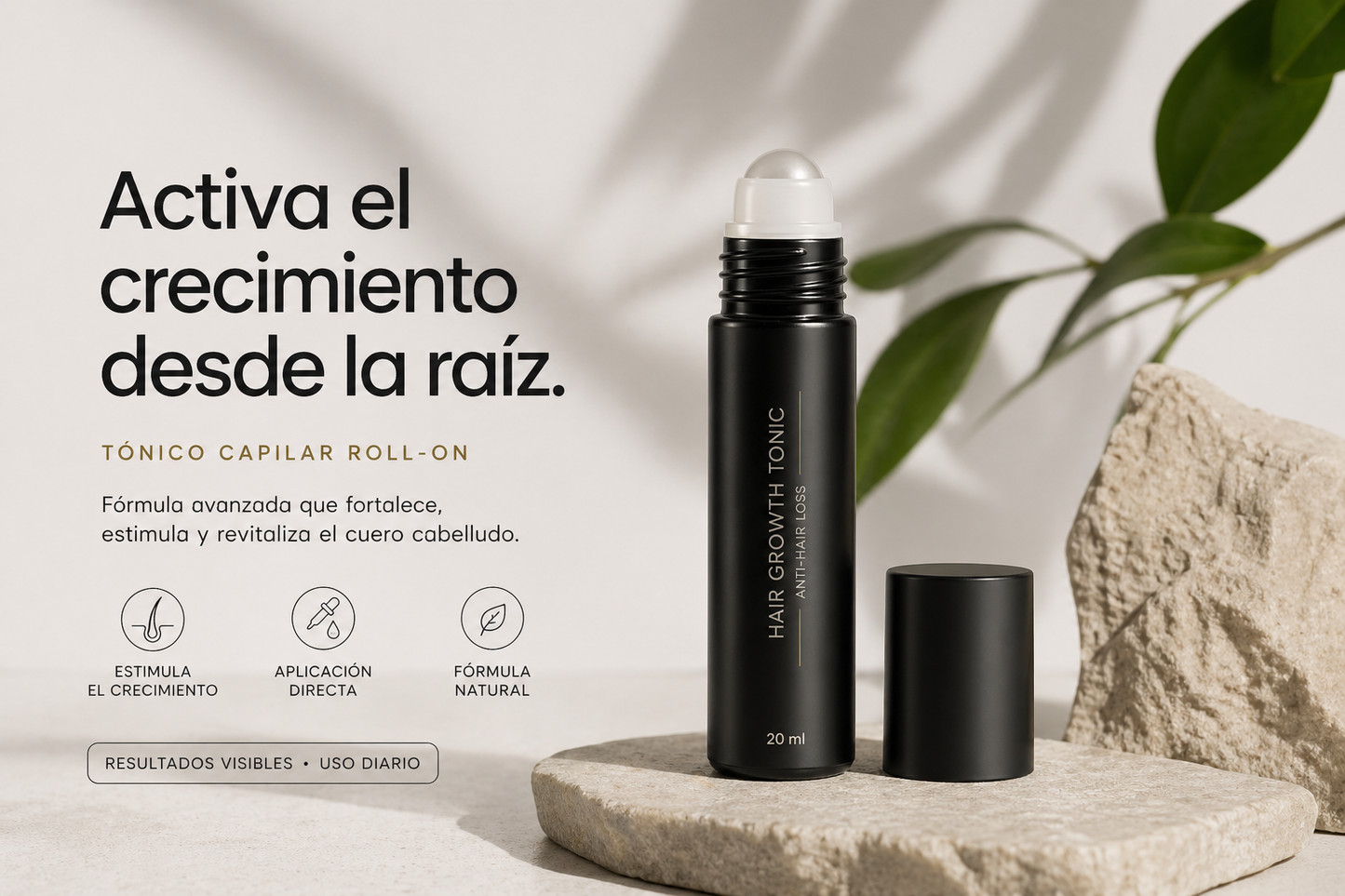Tratamiento rollon de activación capilar