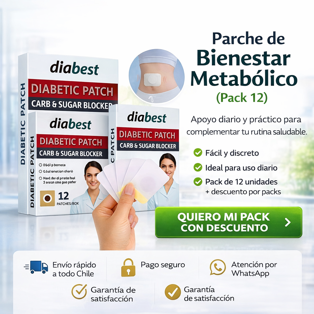 Parche de Bienestar Metabólico (Pack 12)
