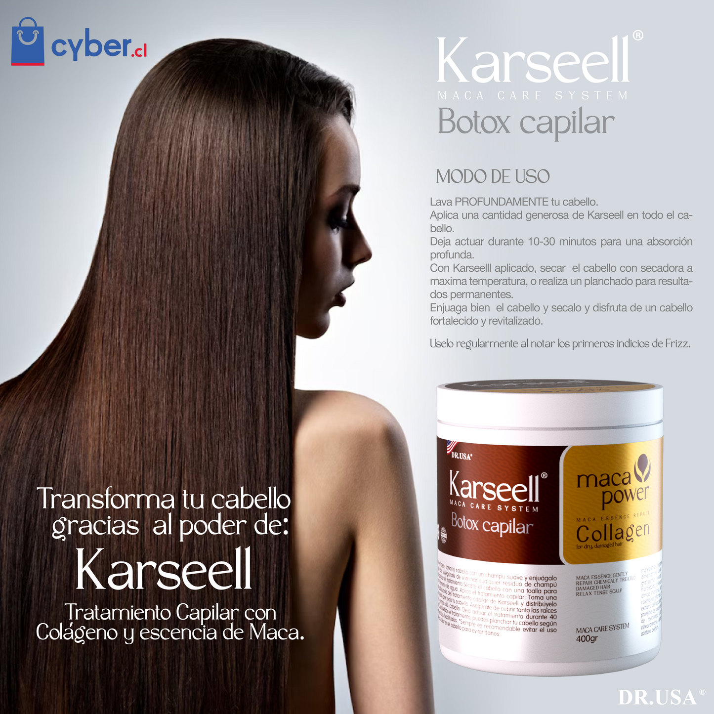 Botox Capilar Karseell Collagen | Versión Americana 🇺🇸