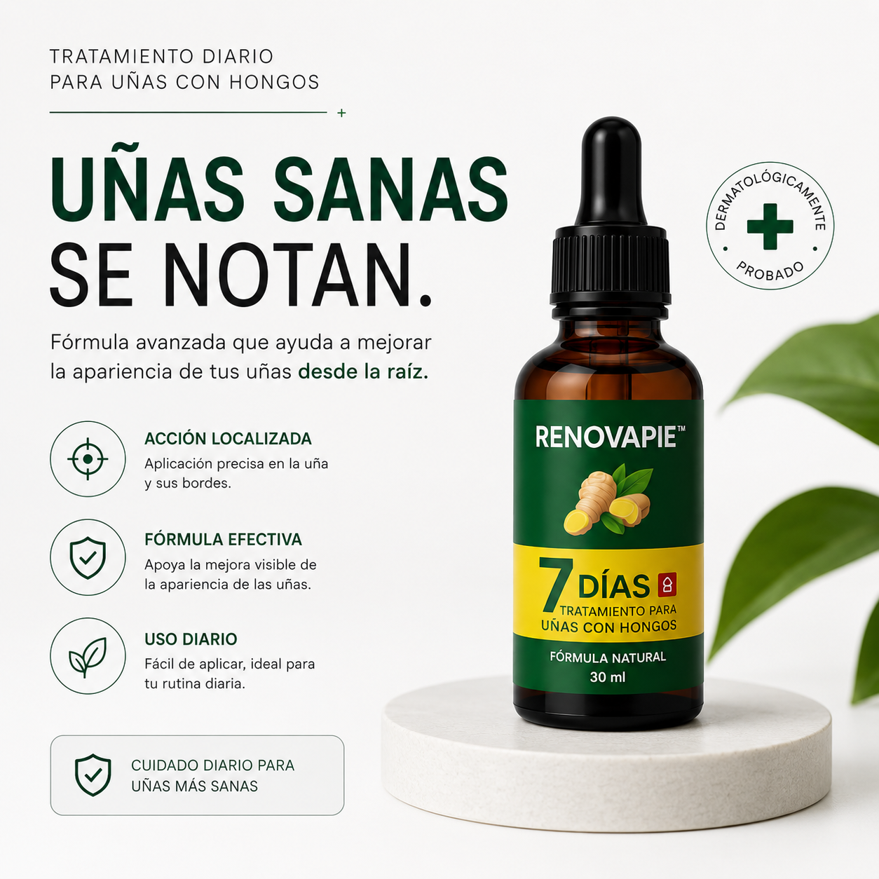 RENOVAPIE™ Recupera la apariencia saludable de tus uñas