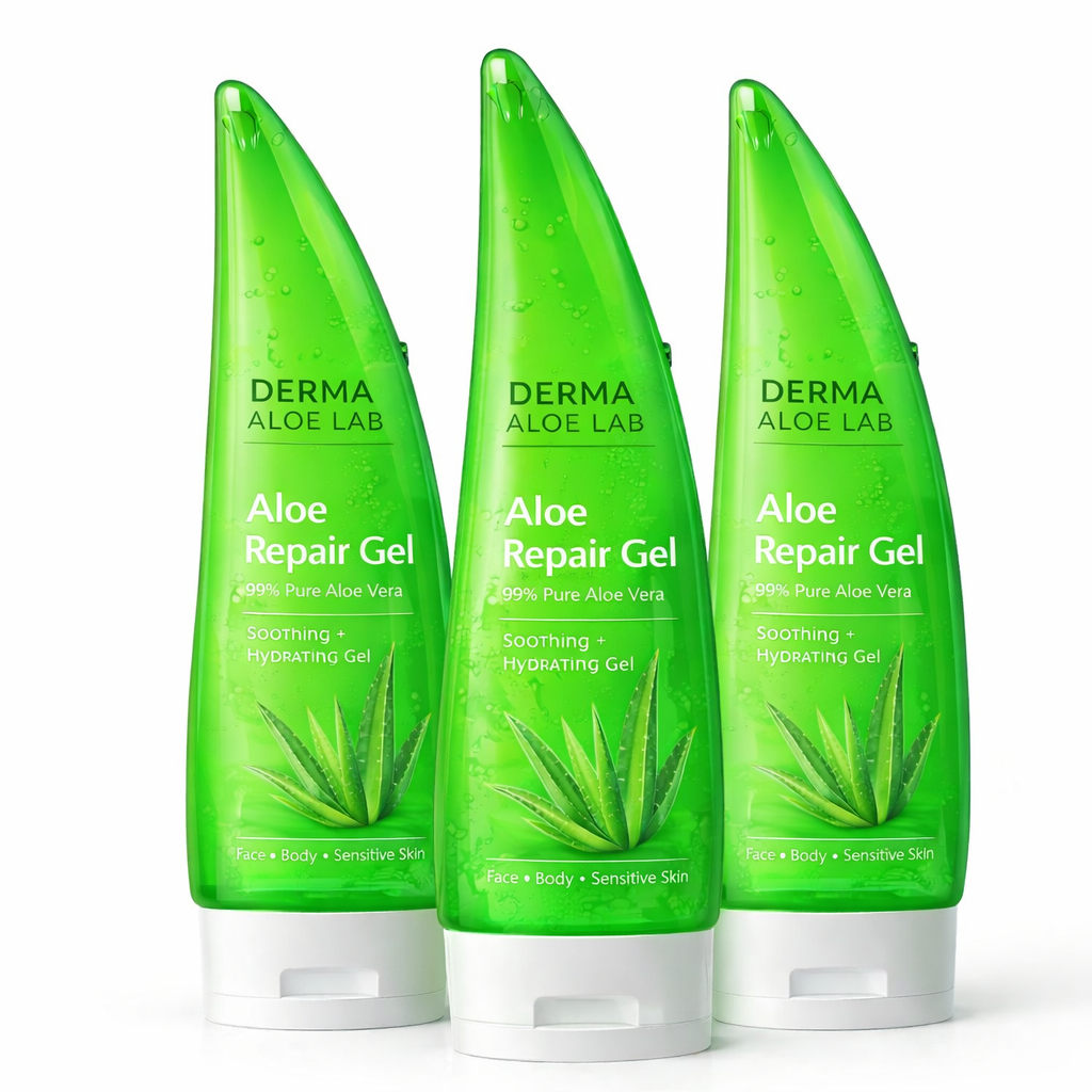 Aloe Repair Gel 99% Pure Aloe Vera – Pack 3x1