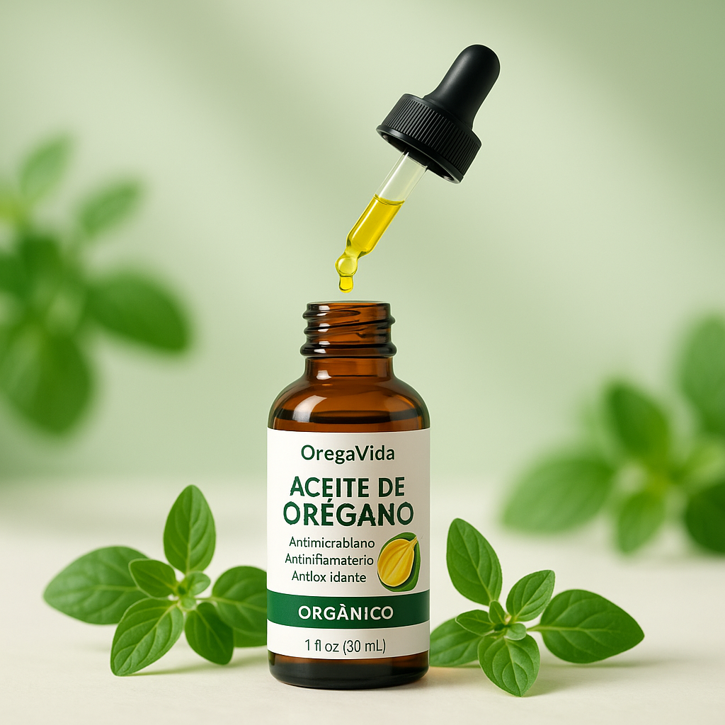 Aceite de Orégano Silvestre 100% Puro