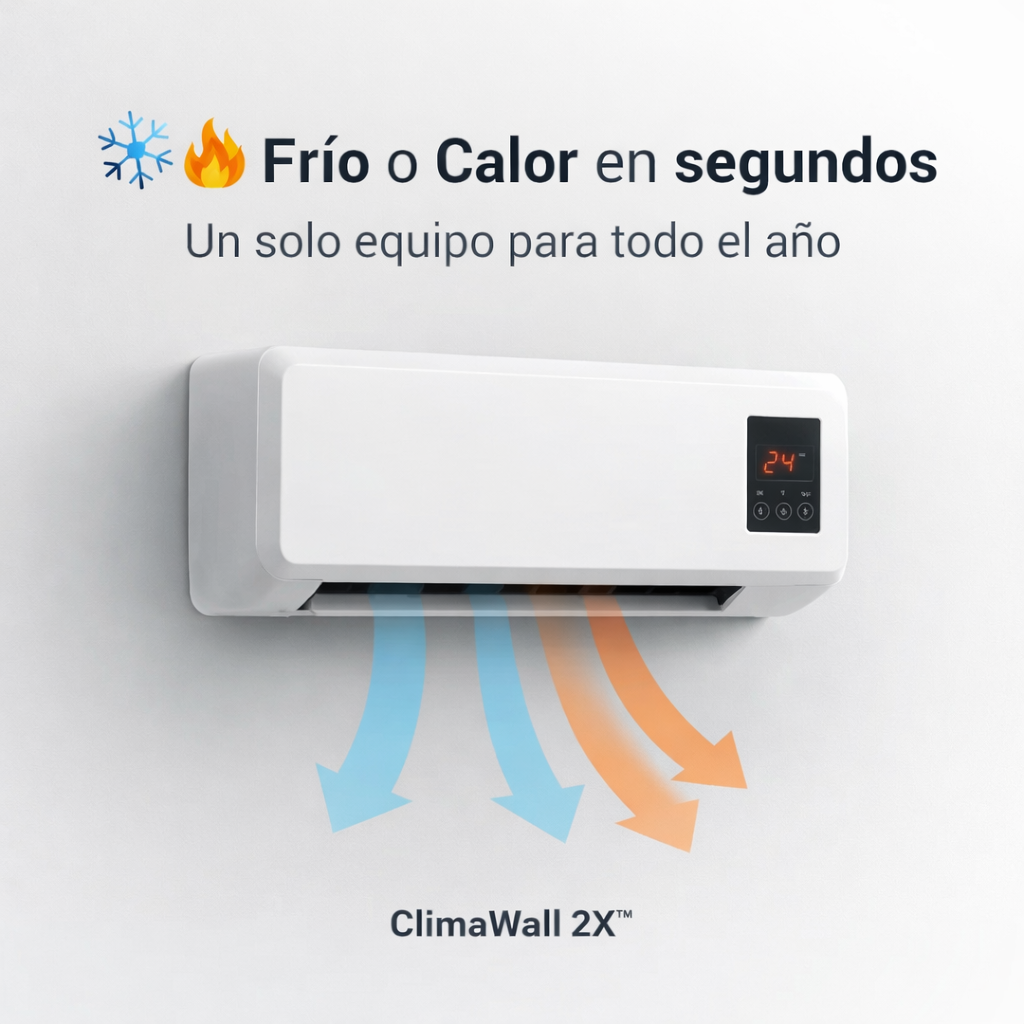 Aire Acondicionado |ClimaWall 2X™