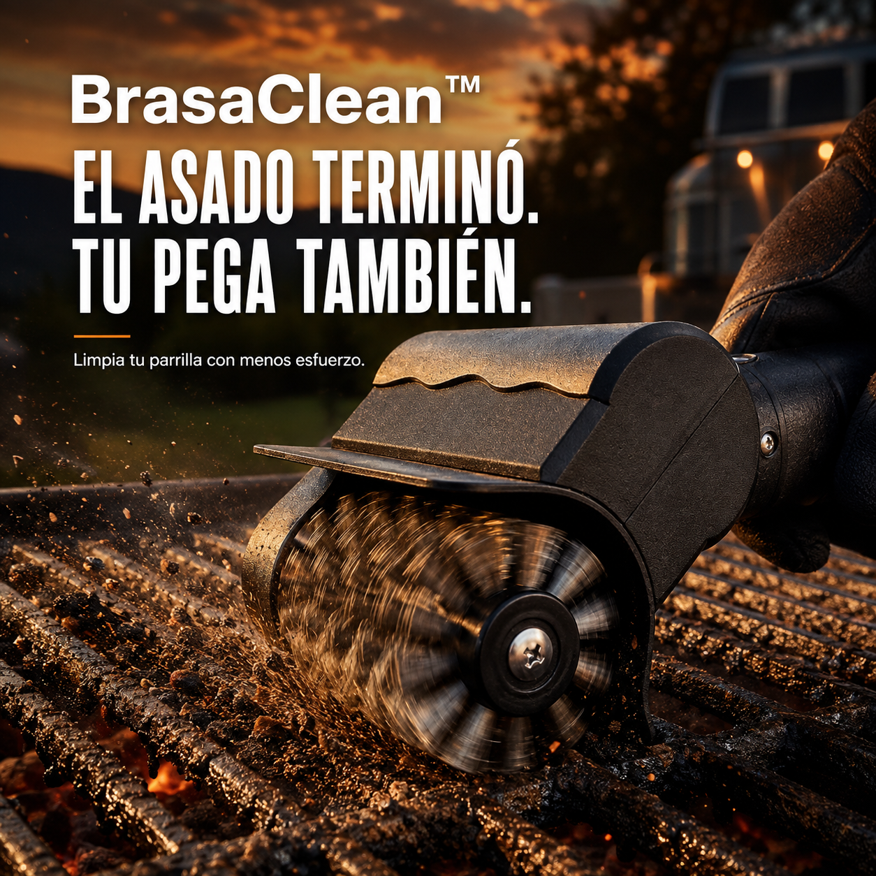 Cepillo Eléctrico para Parrillas