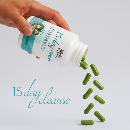 15 DAY CLEANSE – Fórmula Natural para el Bienestar Digestivo – 60 cápsulas