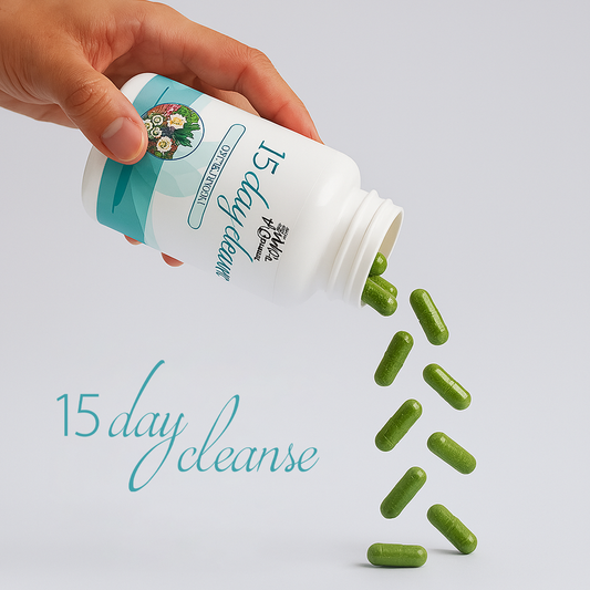 15 DAY CLEANSE – Fórmula Natural para el Bienestar Digestivo – 60 cápsulas