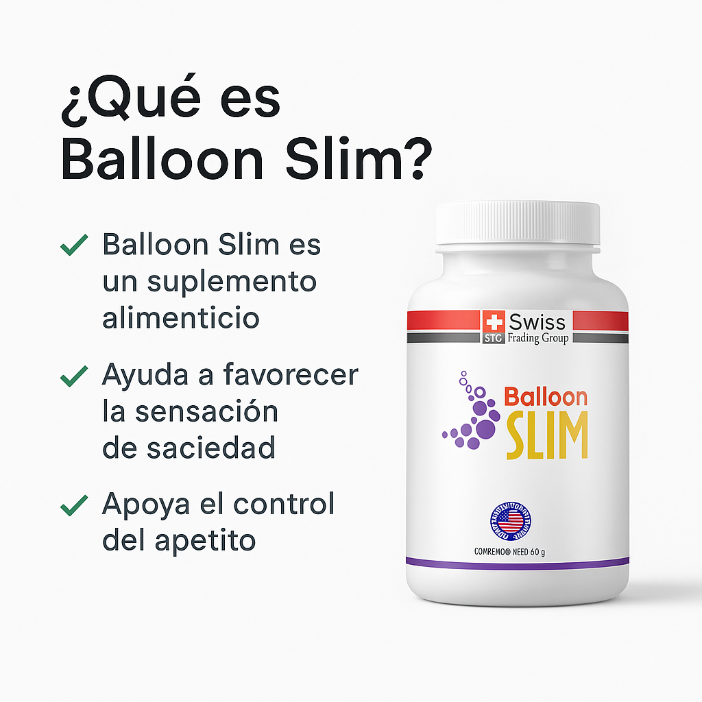 Balloon Slim - Control del apetito sin esfuerzos. |  60 cápsulas