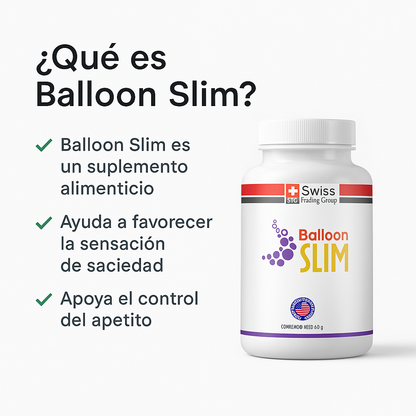 Balloon Slim - Control del apetito sin esfuerzos. |  60 cápsulas