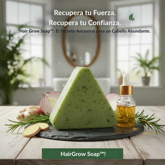HairGrow Soap™  ¡Adiós Calvicie! Hola Cabello Fuerte!