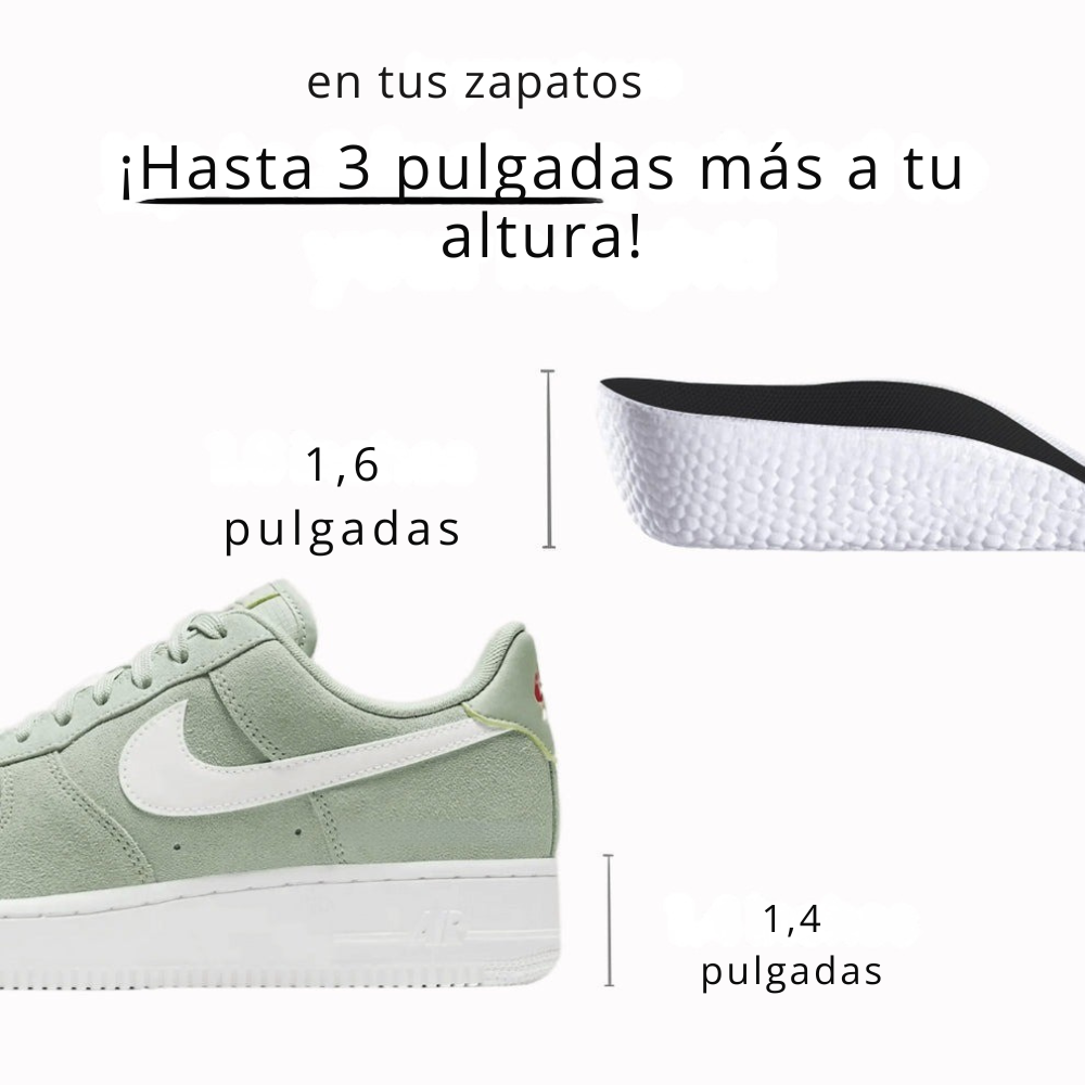 HighPads™ 2.0 – Almohadillas Ortopédicas ¡Aumenta tu Estatura al Instante!