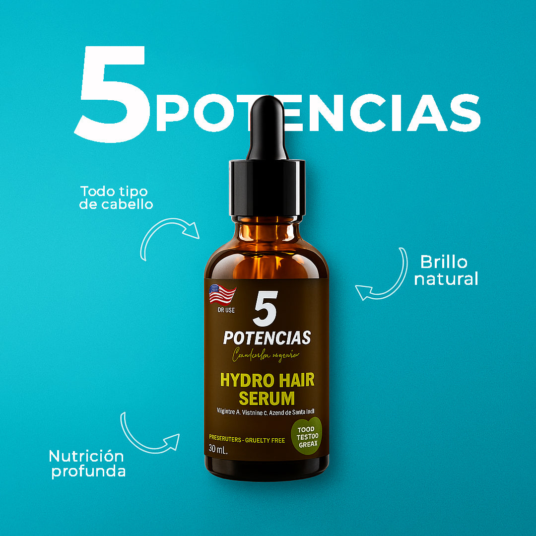 5 Potencias: crecimiento, brillo y fuerza en un solo tratamiento 🌿