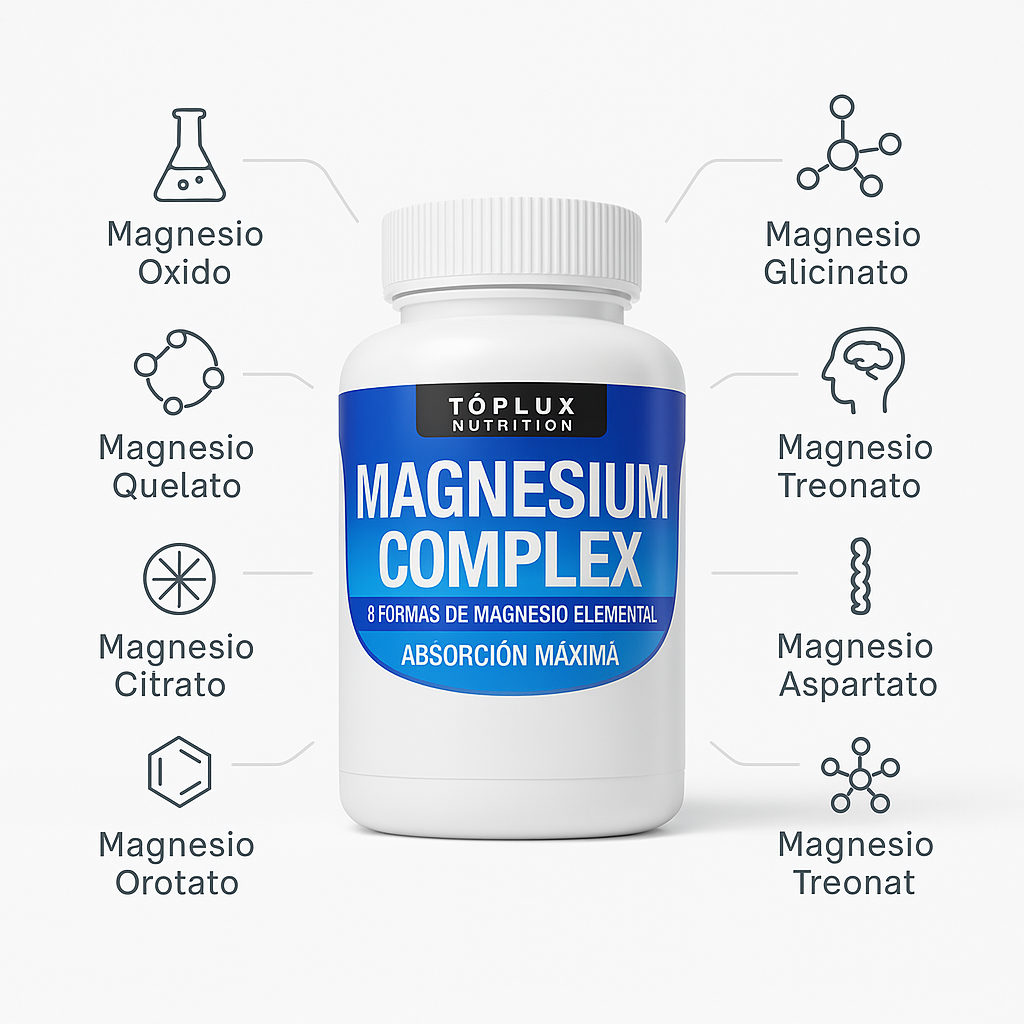 Magnesium Complex 8 — Potencia tu energía y bienestar naturalmente