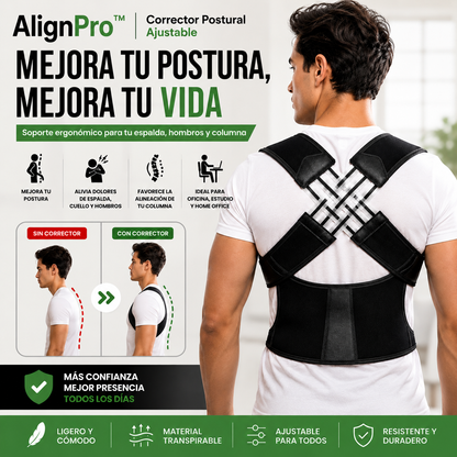 AlignPro™ | Corrector Postural Ajustable