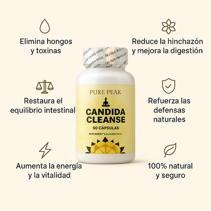 Candida Cleanse – Equilibra tu cuerpo y limpia desde adentro
