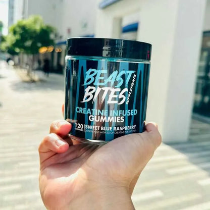 Beast Bites – 150 Gomitas de Creatina (5g c/u)