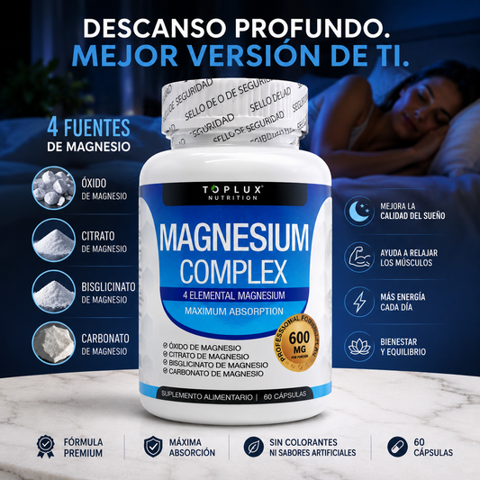 Magnesium Complex 8 — Potencia tu energía y bienestar naturalmente