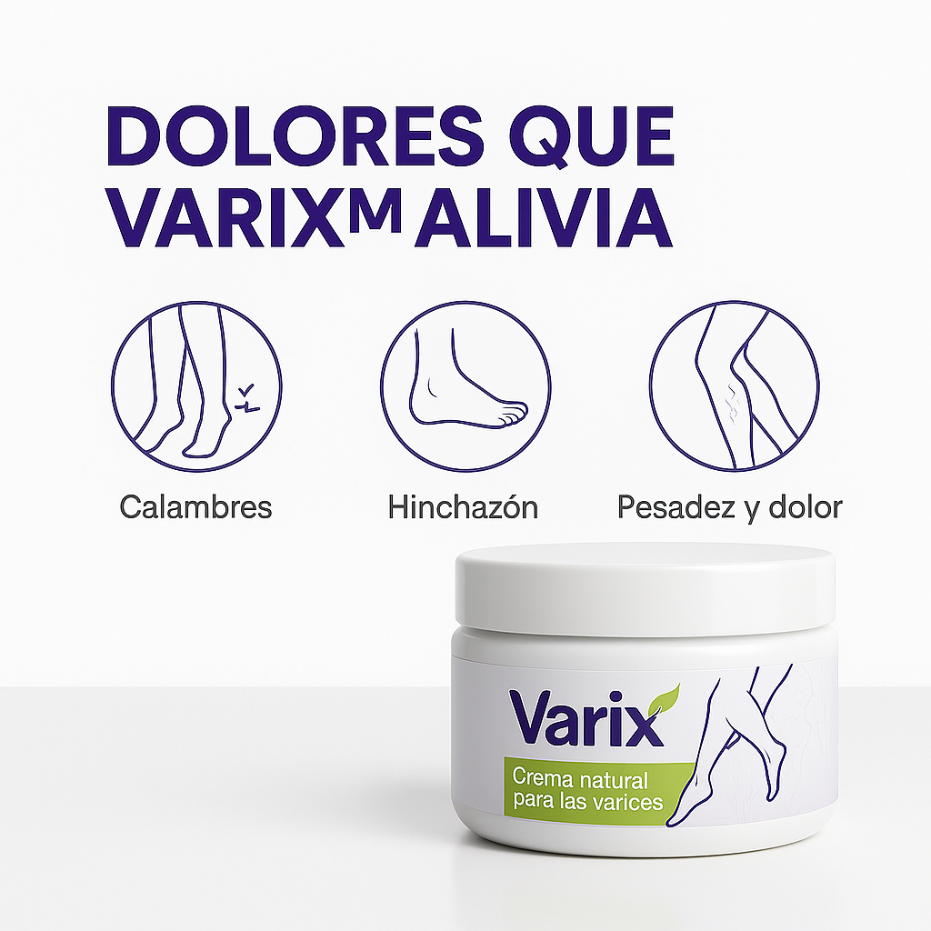 VARIX™ – Crema Natural para las Várices