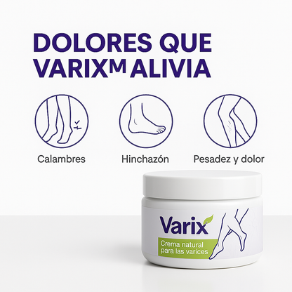 VARIX™ – Crema Natural para las Várices