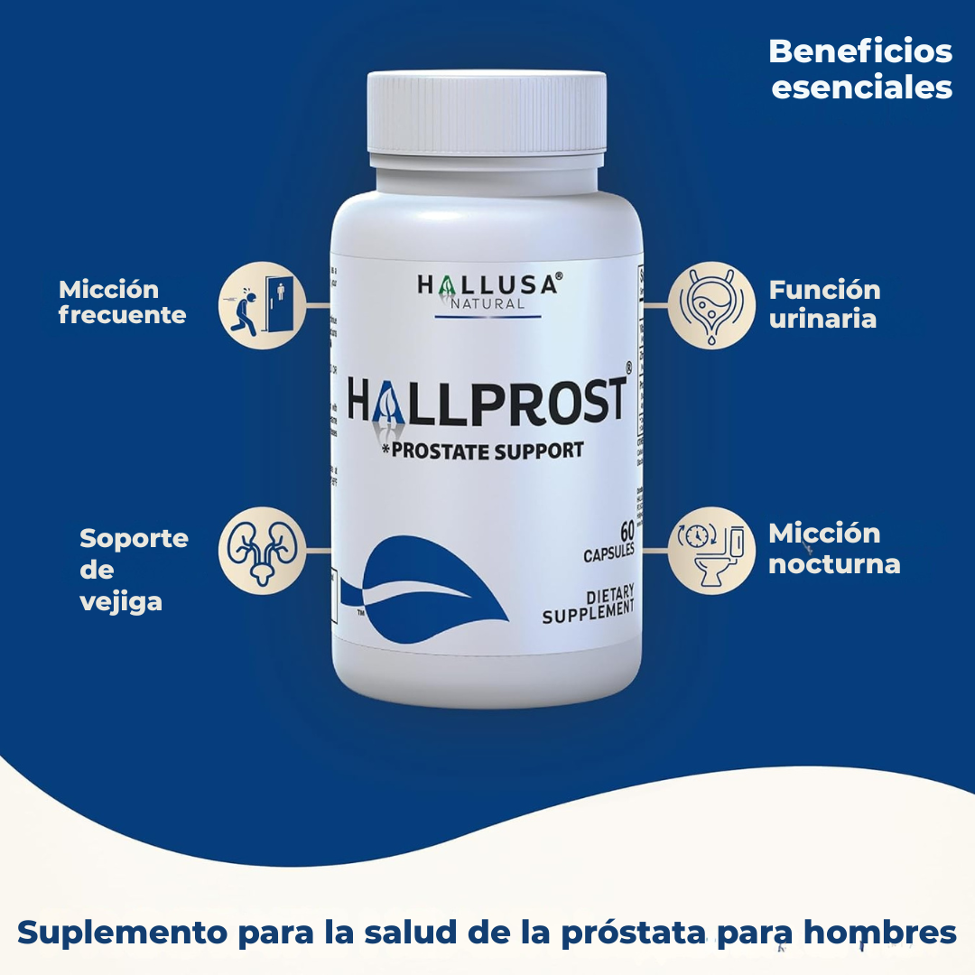 Hallprost Ultra: Recupera tu bienestar masculino de forma natural 🌿