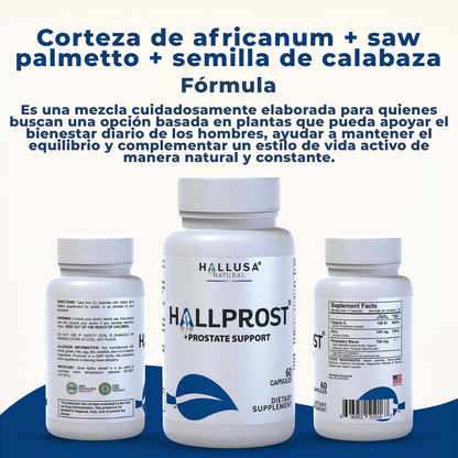 Hallprost Ultra: Recupera tu bienestar masculino de forma natural 🌿