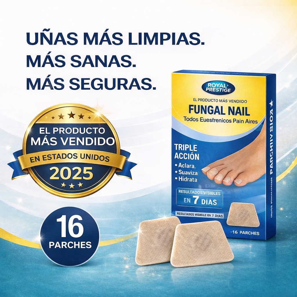 🩹 PARCHES ANTI-HONGO – UÑAS SANAS EN SEMANAS