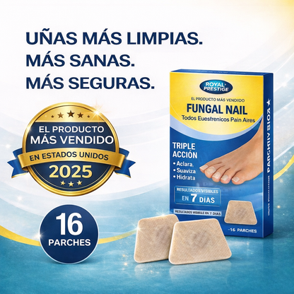 🩹 PARCHES ANTI-HONGO – UÑAS SANAS EN SEMANAS