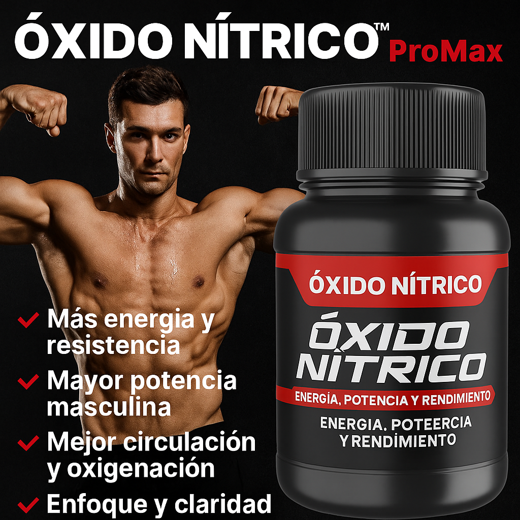 Óxido Nítrico ProMax™ – Energía, Potencia y Rendimiento