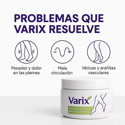 VARIX™ – Crema Natural para las Várices