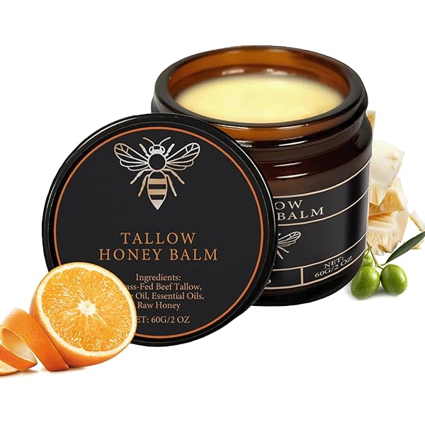 Bálsamo Orgánico de Sebo de Res y Miel