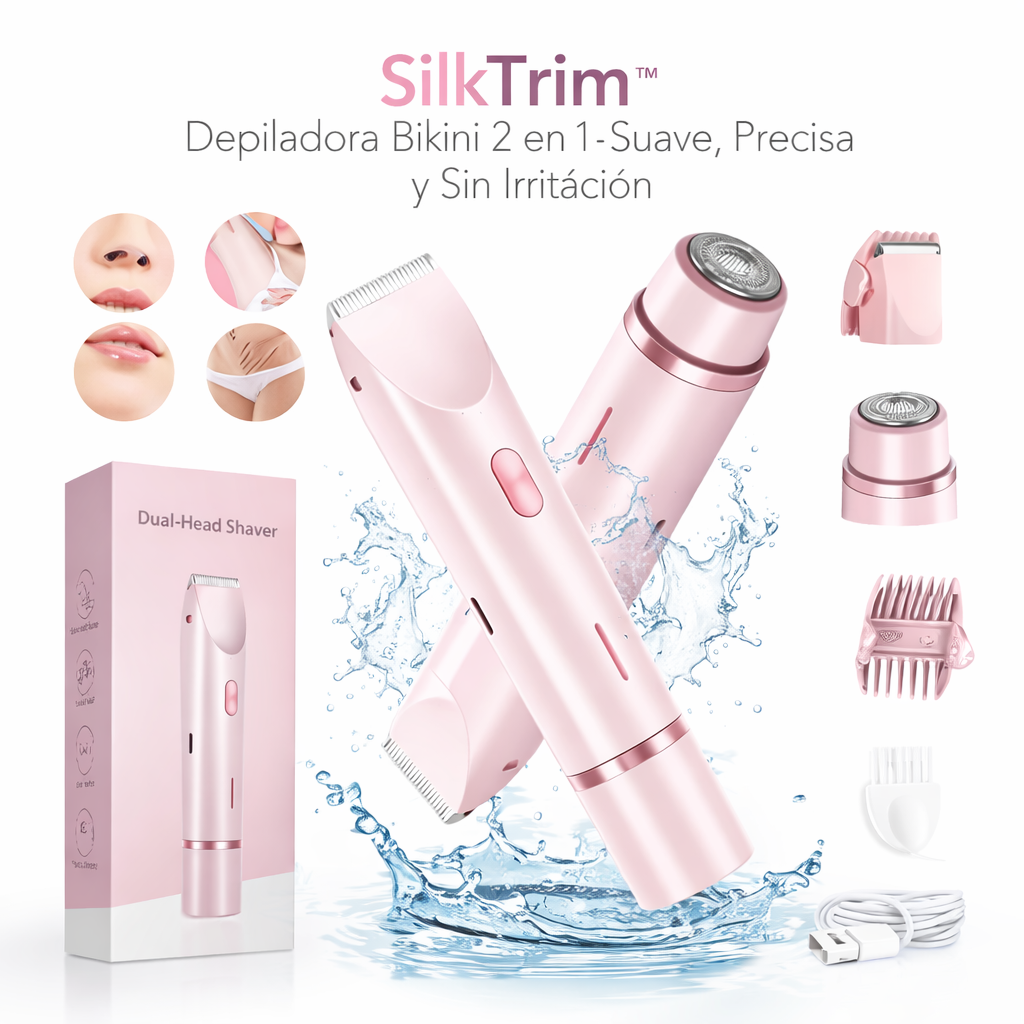 SilkTrim™ Depiladora – Suave, Precisa y Sin Irritación