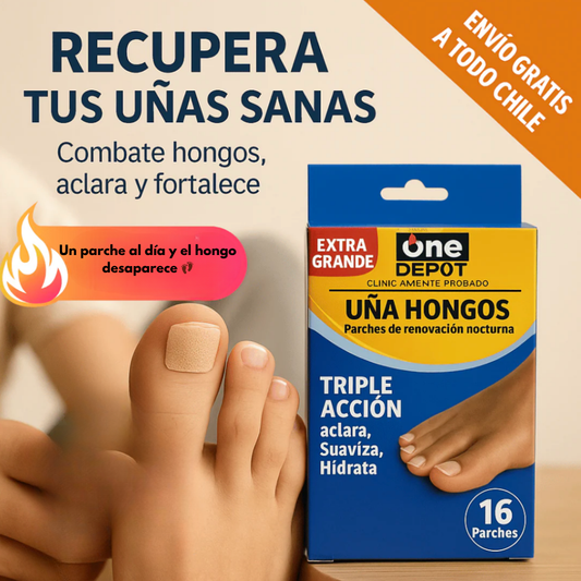 🩹 PARCHES ANTI-HONGO – UÑAS SANAS EN SEMANAS
