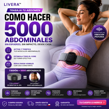 LIVERA™  Libera la tensión. Recupera tu momento.