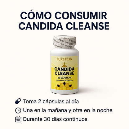 Candida Cleanse – Equilibra tu cuerpo y limpia desde adentro