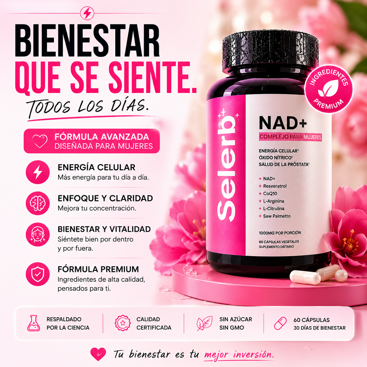 SELER NAD+ Women